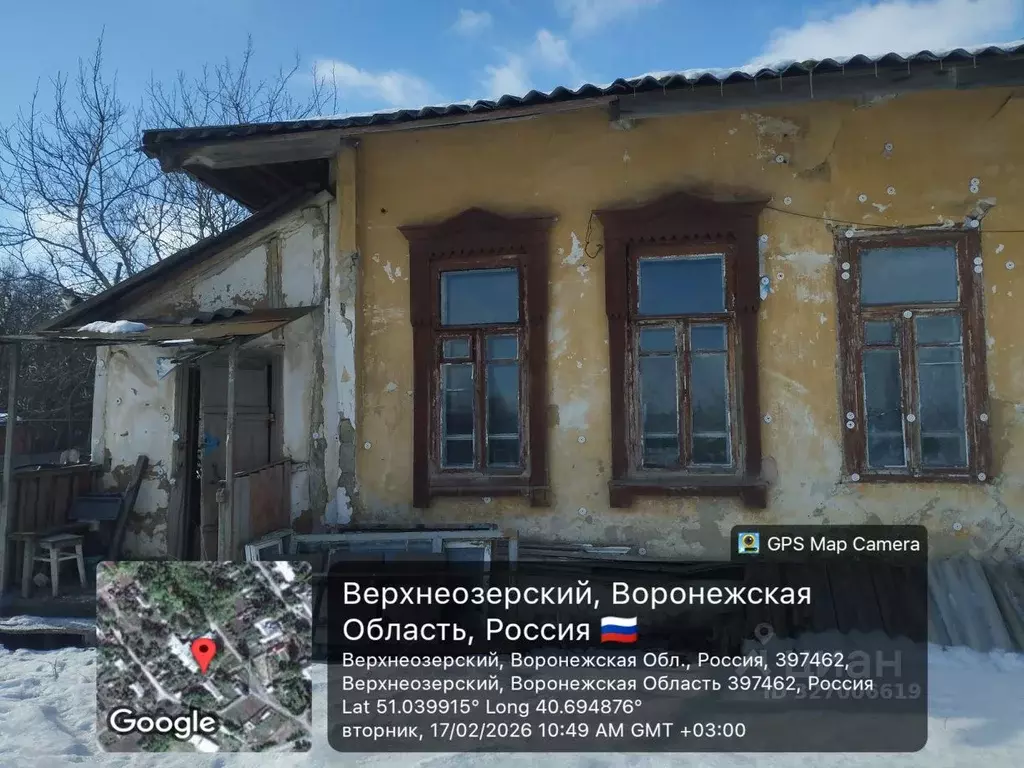 1-к кв. Воронежская область, Таловский район, Каменно-Степное с/пос, ... - Фото 2