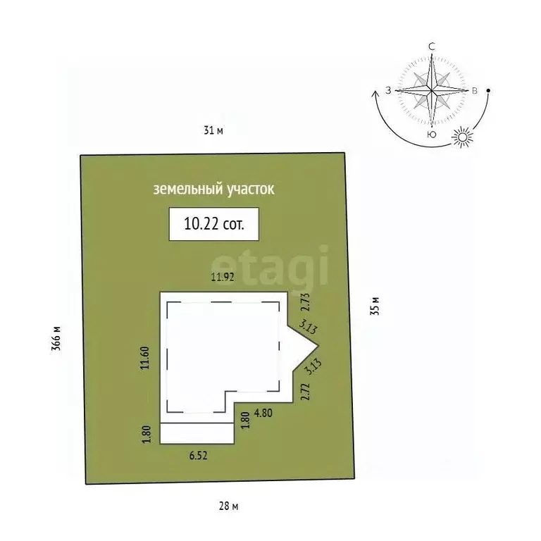 Дом в Красноярский край, Красноярск Ярлыковская ул., 16 (305 м) - Фото 2