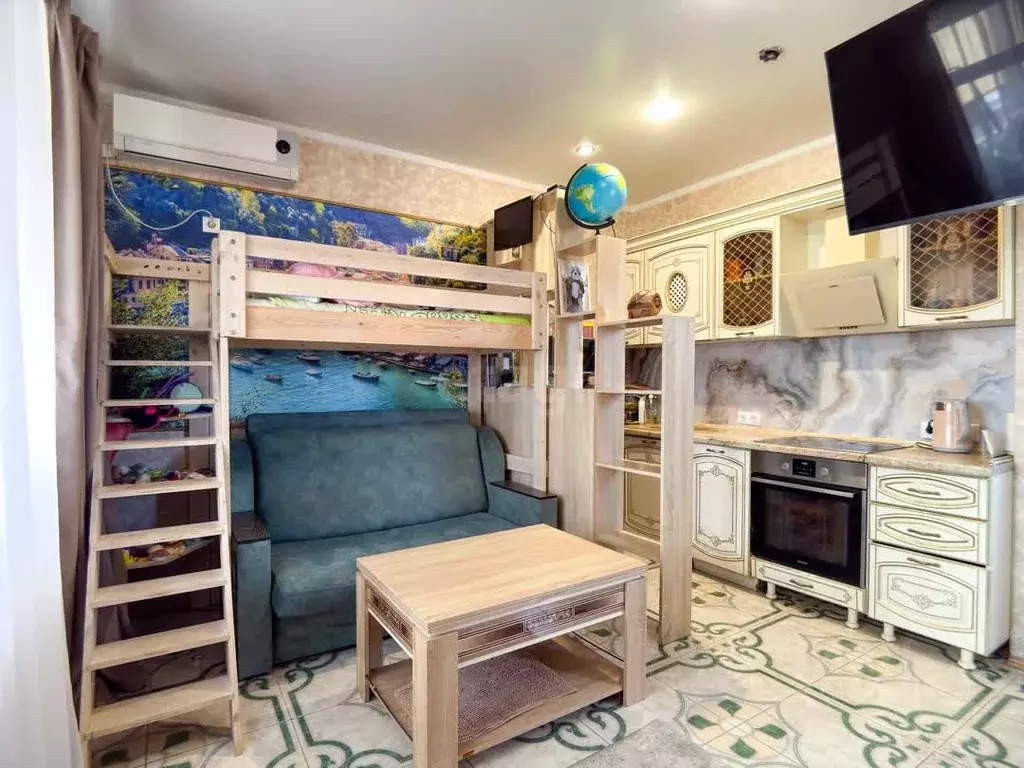 Студия Краснодарский край, Анапа ул. Верхняя Дорога, 151к1 (33.0 м) - Фото 1