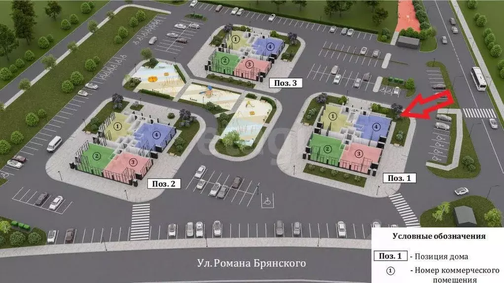 Помещение свободного назначения в Брянская область, Брянск Рассвет-2 ... - Фото 1