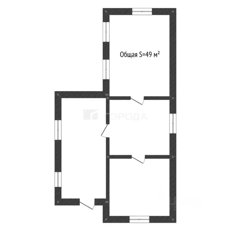 Дом в Алтайский край, Новоалтайск пос. Белоярск, ул. 2-я Новая, 16 (49 ... - Фото 2