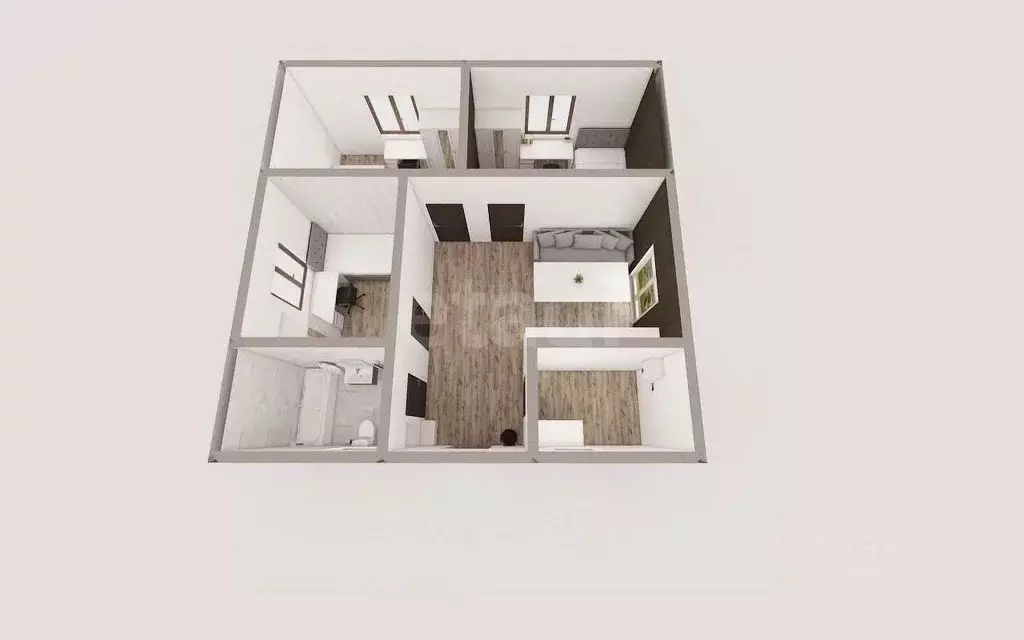 Дом в Севастополь Фрегат садоводческое товарищество,  (73 м) - Фото 0