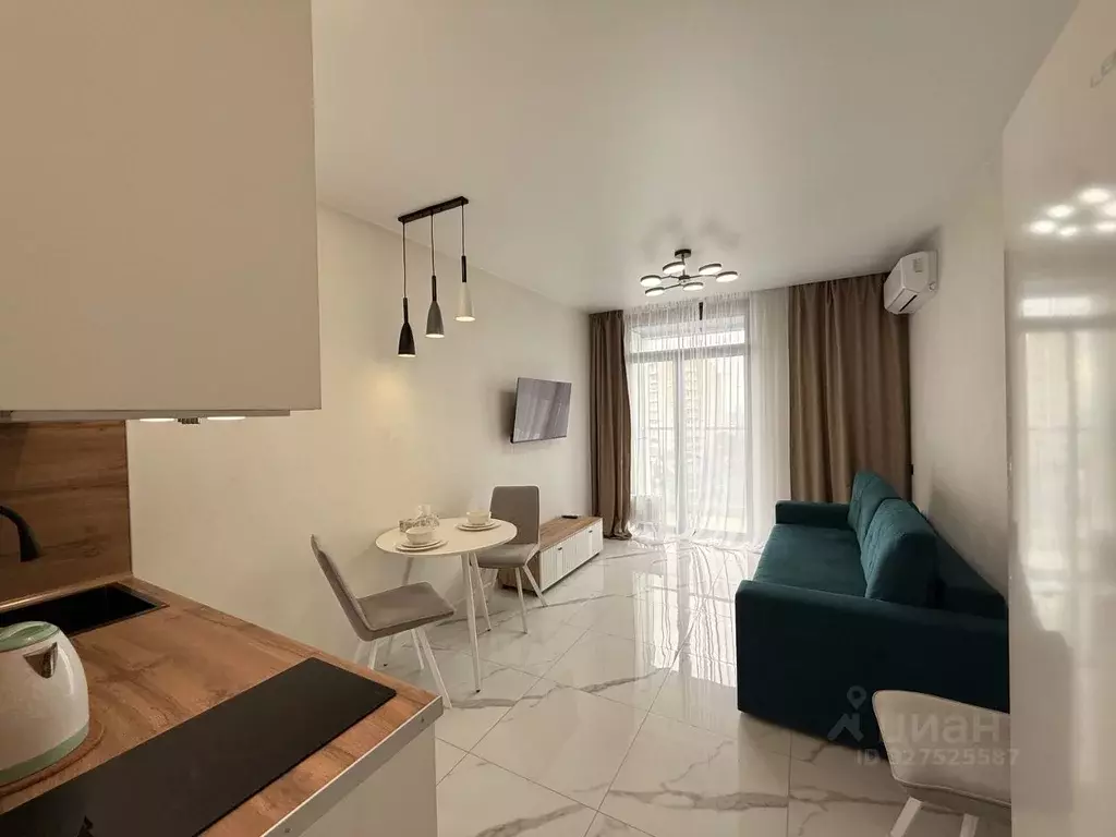 Студия Краснодарский край, Сочи Бытха мкр, ул. Ясногорская, 16/2 (21.5 ... - Фото 1