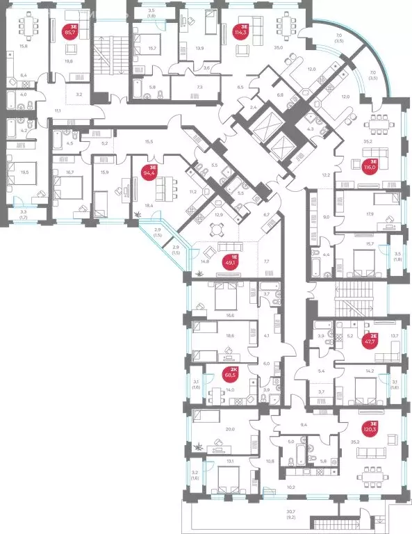 3-комнатная квартира: Пермь, Советская улица, 16А (116 м) - Фото 2