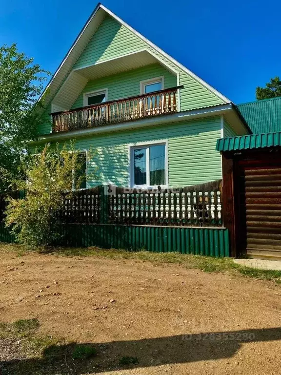 Дом в Бурятия, Баргузинский район, с. Максимиха ул. Титова, 14 (120 м) - Фото 1