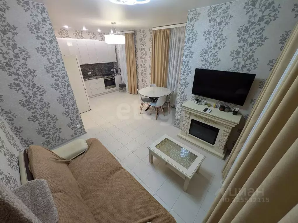 1-к кв. Тюменская область, Тюмень ул. Федюнинского, 30к6 (44.0 м) - Фото 1