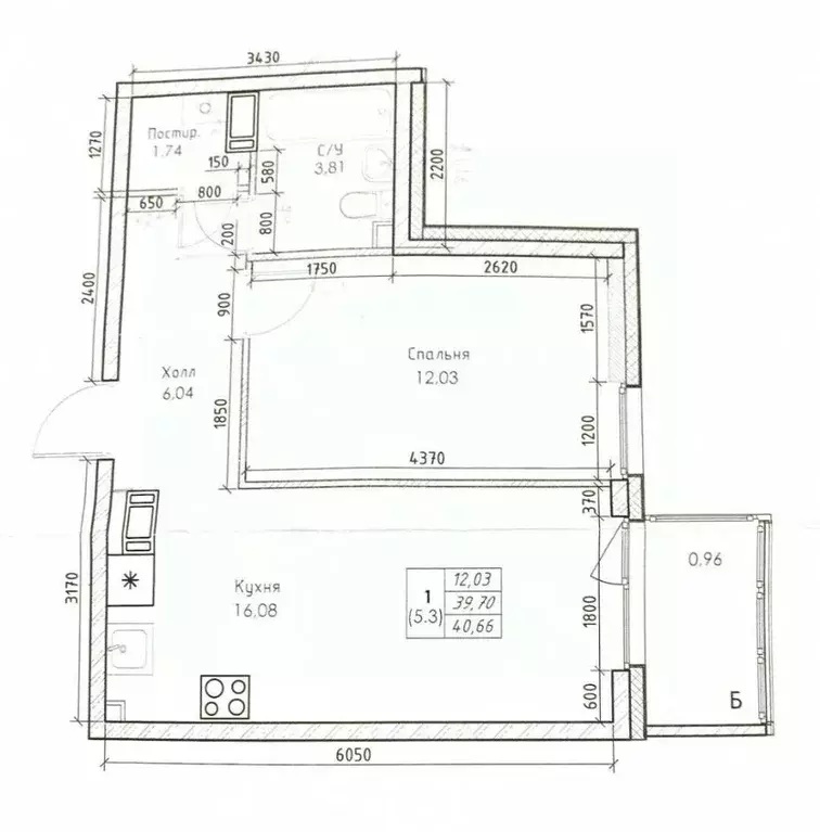 1-к кв. Санкт-Петербург, Санкт-Петербург, Сестрорецк Авиационная ул., ... - Фото 1