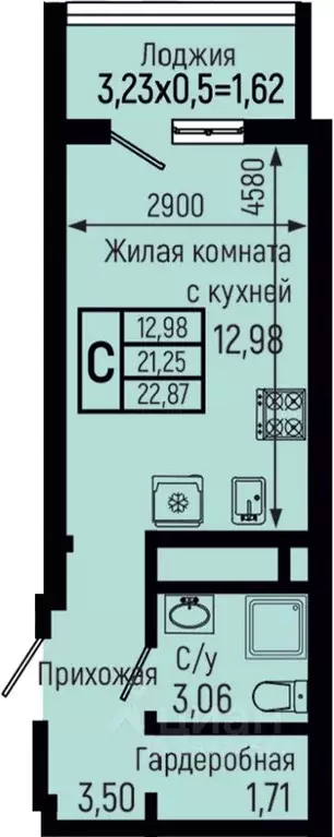 Студия Краснодарский край, Туапсинский муниципальный округ, с. Небуг ... - Фото 0