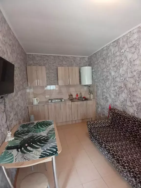 1-к. квартира, 28 м, 1/1 эт. - Фото 0