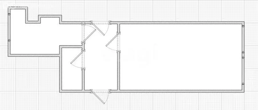 1к в 3-комнатной квартире (20 м) - Фото 1
