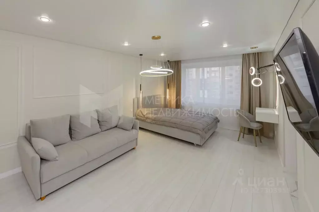 1-к кв. Тюменская область, Тюмень ул. Александра Митинского, 6 (41.0 ... - Фото 1