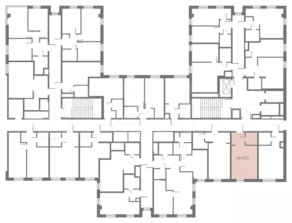 Апартаменты-студия, 26,7 м, 7/13 эт. - Фото 1