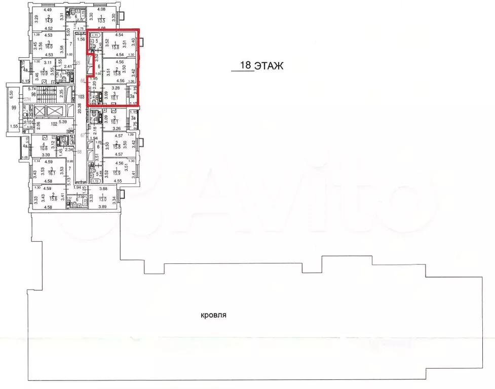 Аукцион: 2-к. квартира, 55,9 м, 14/18 эт. - Фото 1