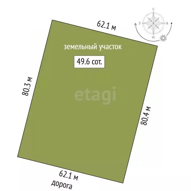 Участок в Крым, Симферопольский район, Пожарское с/пос, с. Водное  ... - Фото 1