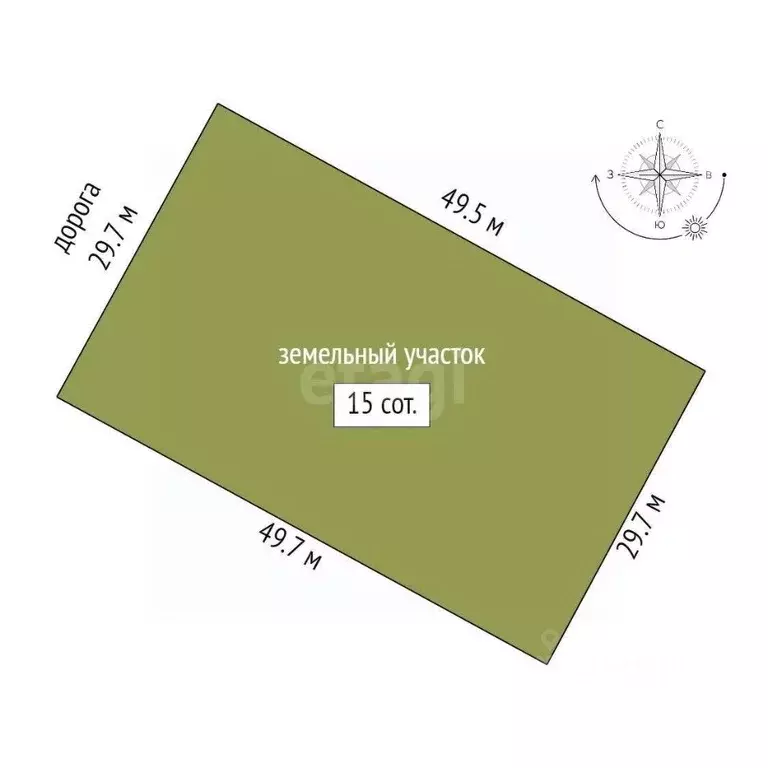 Участок в Крым, Кировский район, Журавское с/пос, с. Тутовка ул. Джами ... - Фото 1