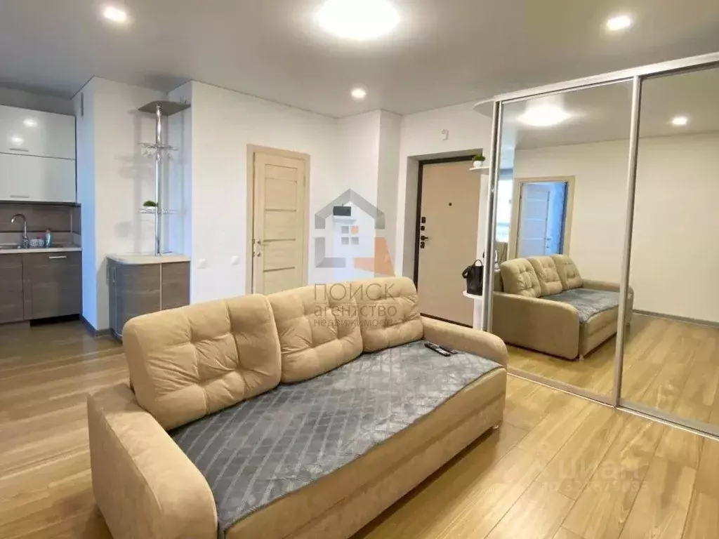 1-к кв. Татарстан, Казань ул. Мансура Хасанова, 17А (40.0 м) - Фото 1