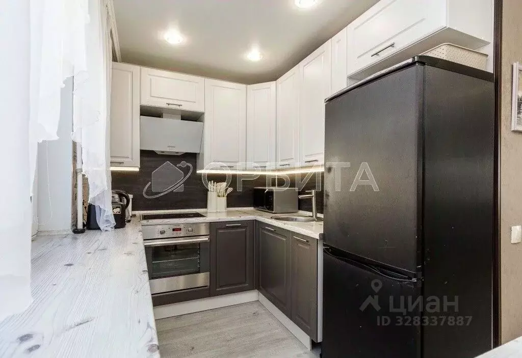 2-к кв. Тюменская область, Тюмень Метелева мкр, ул. Метелевская, 4 ... - Фото 1