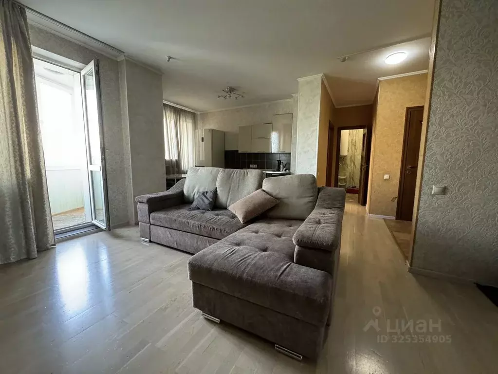 2-к кв. Кемеровская область, Новокузнецк просп. Н.С. Ермакова, 7 (52.4 ... - Фото 1