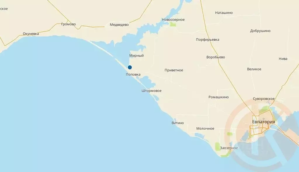 Участок в Крым, Сакский район, Штормовское с/пос, Садовник-2007 СНТ  ... - Фото 1