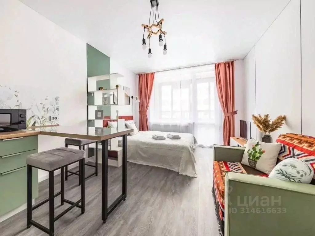 1-к кв. Санкт-Петербург просп. Буденного, 15 (25.0 м) - Фото 1