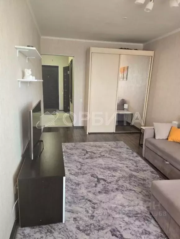 1-к кв. Тюменская область, Тюмень ул. Монтажников, 19к1 (39.3 м) - Фото 1