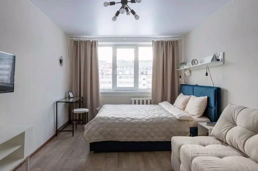 1-к кв. Мурманская область, Кировск Олимпийская ул., 19 (30.0 м) - Фото 0