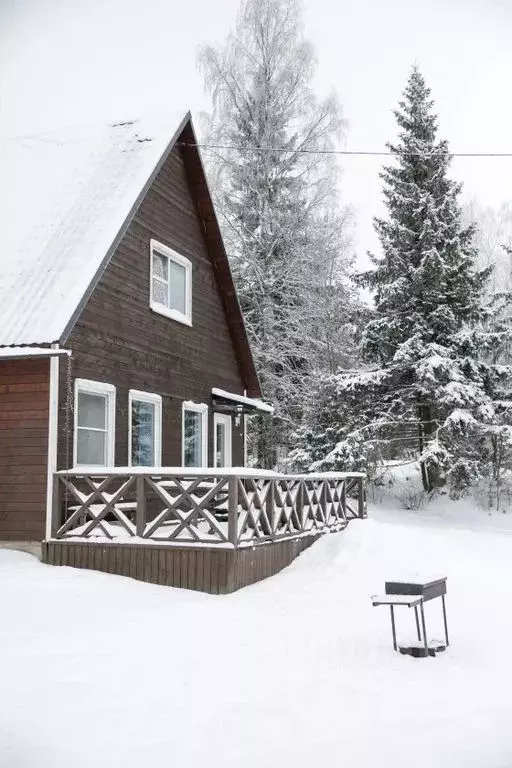 Дом в Карелия, Пряжинский район, Эссойльское с/пос, пос. Сяпся ул. ... - Фото 2
