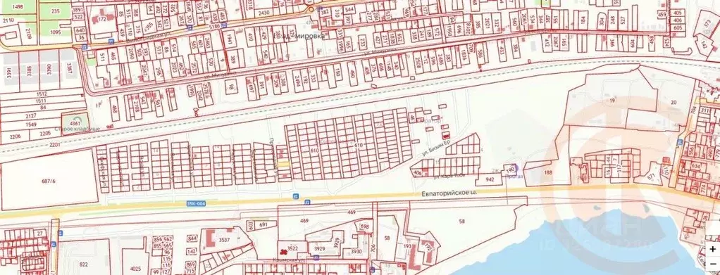 Участок в Крым, Саки ул. Пригородная, 10 (6.0 сот.) - Фото 2