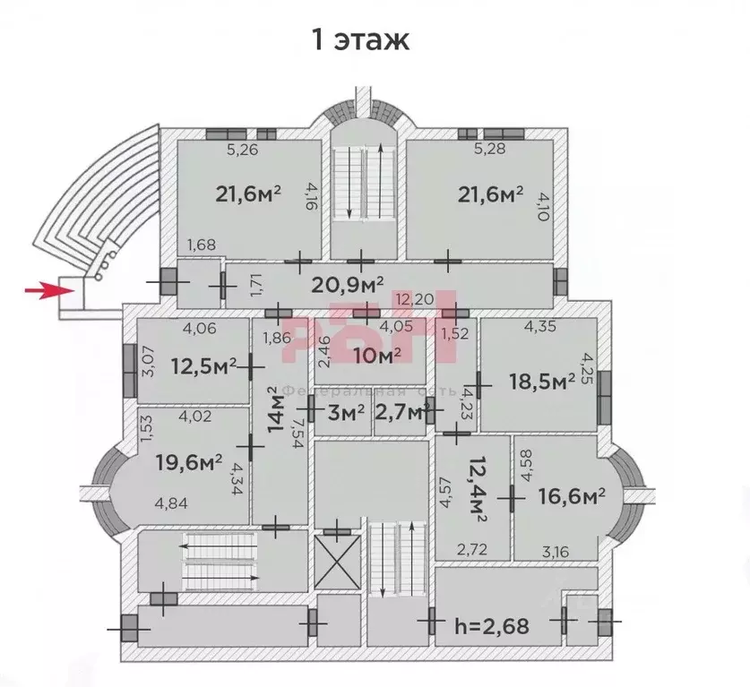 Офис в Тюменская область, Тюмень ул. Московский Тракт, 37к1 (547 м) - Фото 2