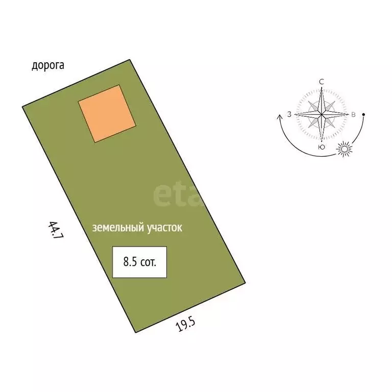 Дом, 69.1 м - Фото 2