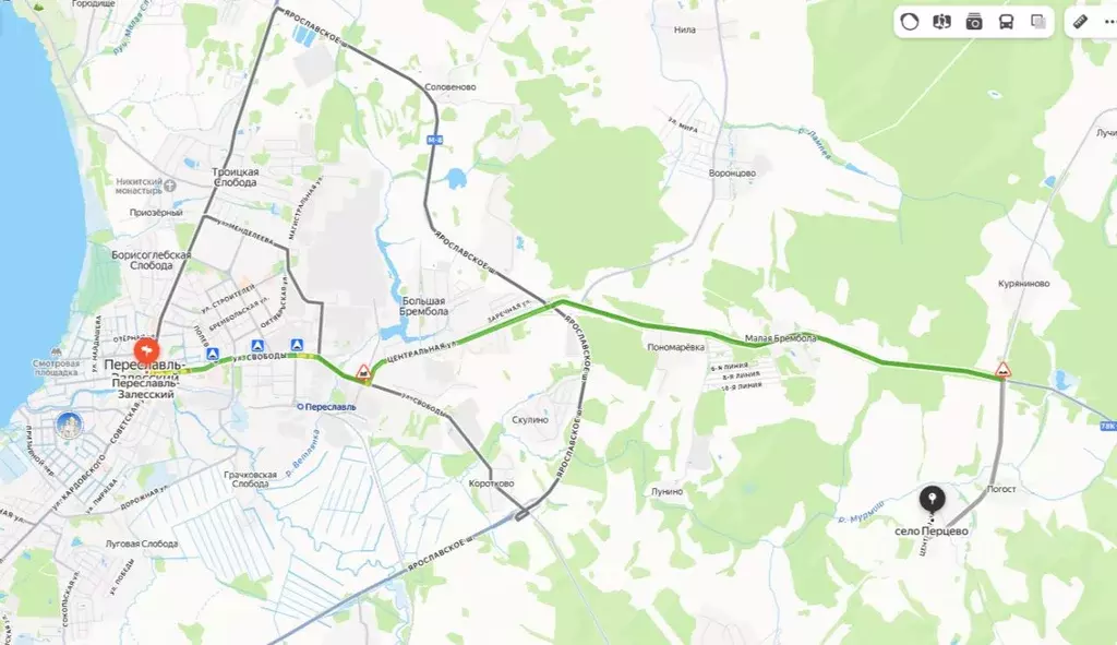 Участок в Ярославская область, Переславль-Залесский муниципальный ... - Фото 2