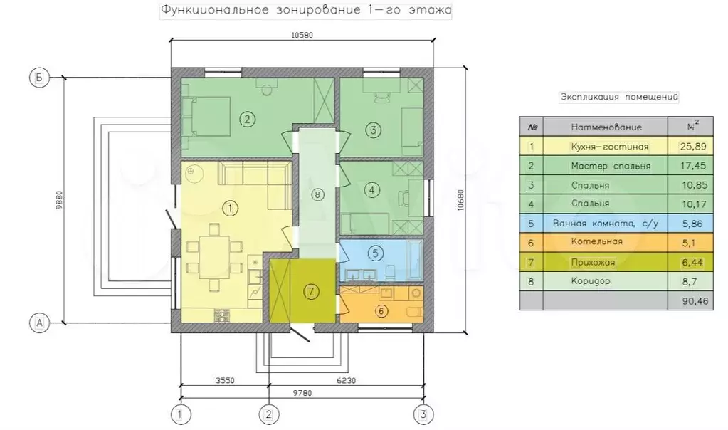 Дом 90 м на участке 7,2 сот. - Фото 0