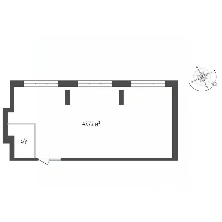 Помещение свободного назначения в Тюменская область, Тюмень ул. ... - Фото 2