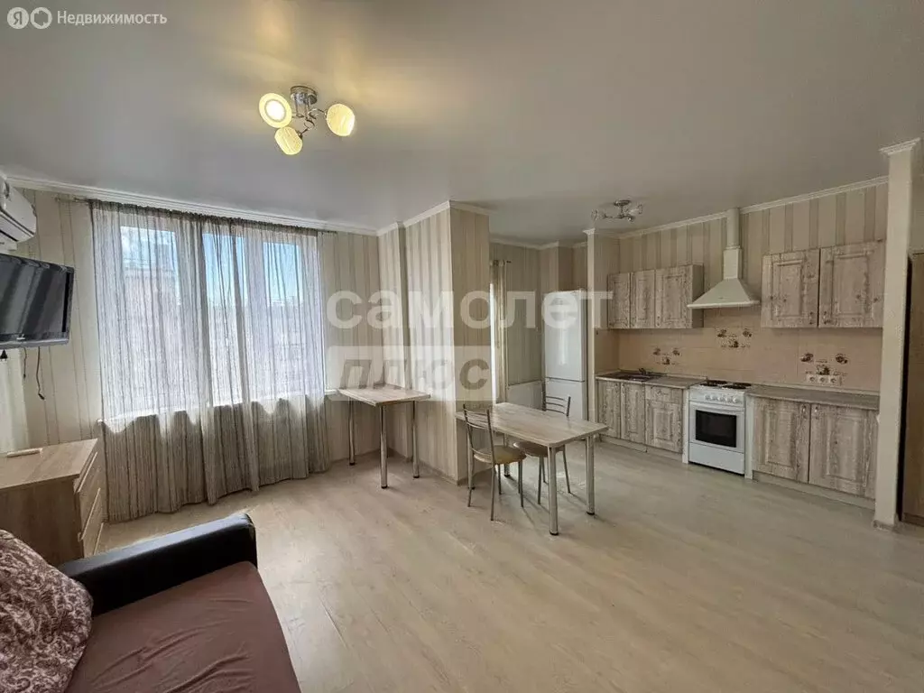 Квартира-студия: Краснодар, улица Селезнёва, 4/15к1 (33 м) - Фото 0