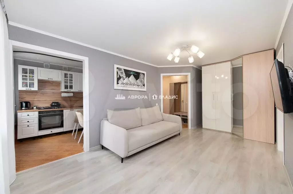 3-к. квартира, 47,1 м, 4/5 эт. - Фото 0