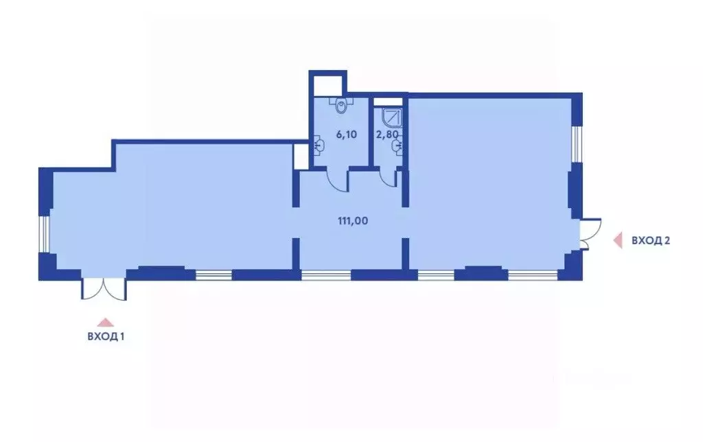 Торговая площадь в Москва ул. Годовикова, 11к4 (120 м) - Фото 1