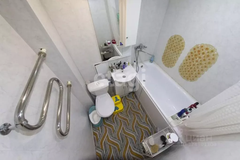 1-к кв. Татарстан, Альметьевск ул. Сулеймановой, 3 (34.4 м) - Фото 1