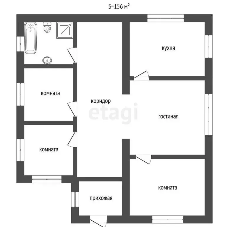 Дом в Заводоуковск, СОТ Колос (156 м) - Фото 1