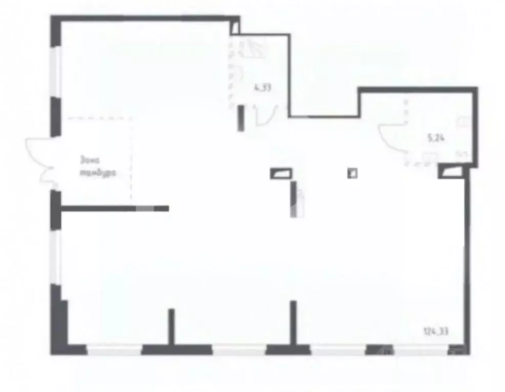 Торговая площадь в Москва ул. Любучанская, 1 (134 м) - Фото 2