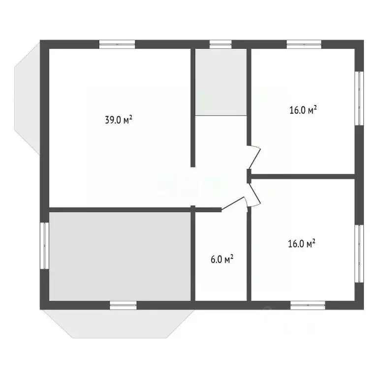 Дом в Ленинградская область, Приозерский район, Красноозерное с/пос, ... - Фото 1