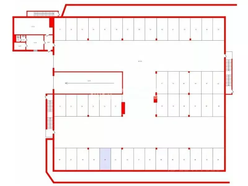Гараж в Санкт-Петербург Планерная ул., 65к3 (13 м) - Фото 2