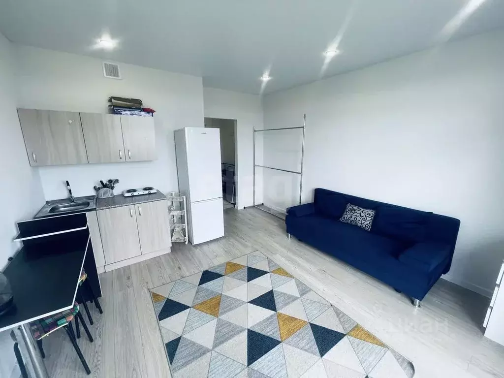 Студия Тюменская область, Тюмень ул. Краснооктябрьская, 16к1 (22.0 м) - Фото 1