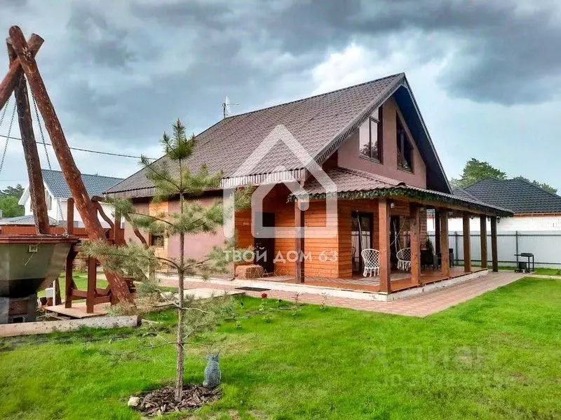 Дом в Самарская область, Красноярский район, Светлое Поле с/пос, с. ... - Фото 1