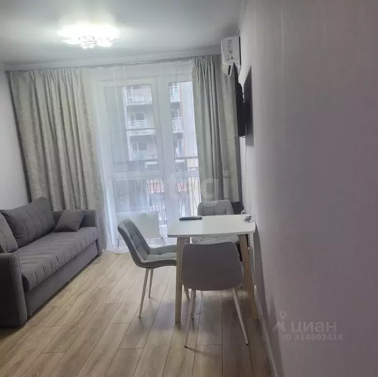 Студия Краснодарский край, Сочи Кудепста мкр,  (24.4 м) - Фото 1