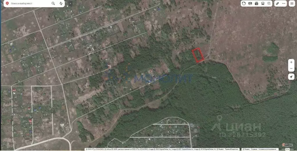 Участок в Нижегородская область, Дальнеконстантиновский муниципальный ... - Фото 1