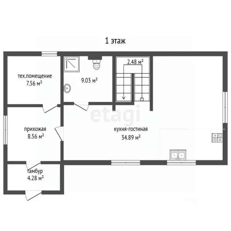 Дом в Тюменская область, Тюмень Медик СНТ, ул. Виноградная (125 м) - Фото 2