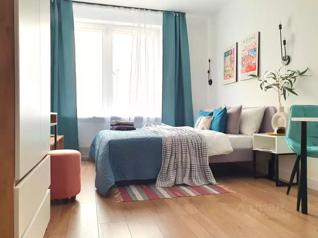 Студия Московская область, Люберцы ул. Солнечная, 2 (24.0 м) - Фото 1