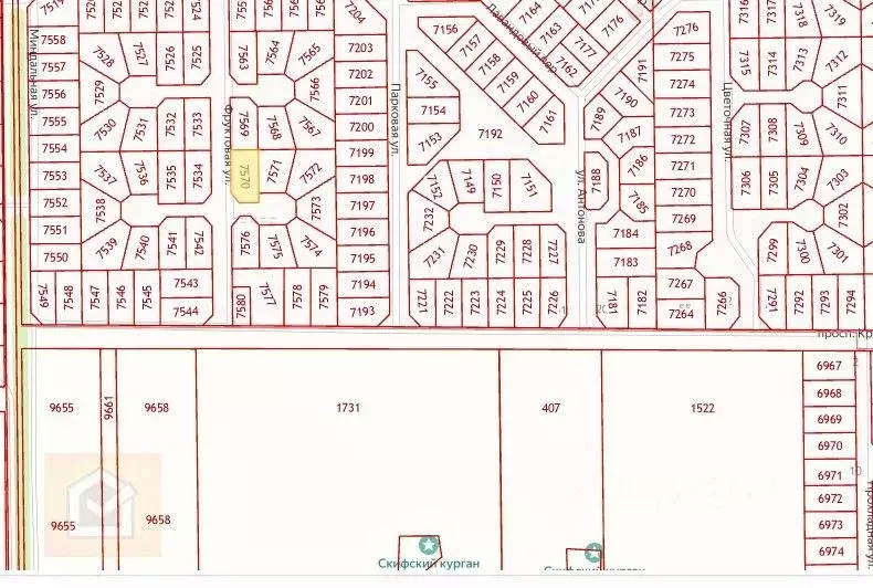 Участок в Крым, Сакский район, с. Уютное ул. Фруктовая (8.0 сот.) - Фото 1