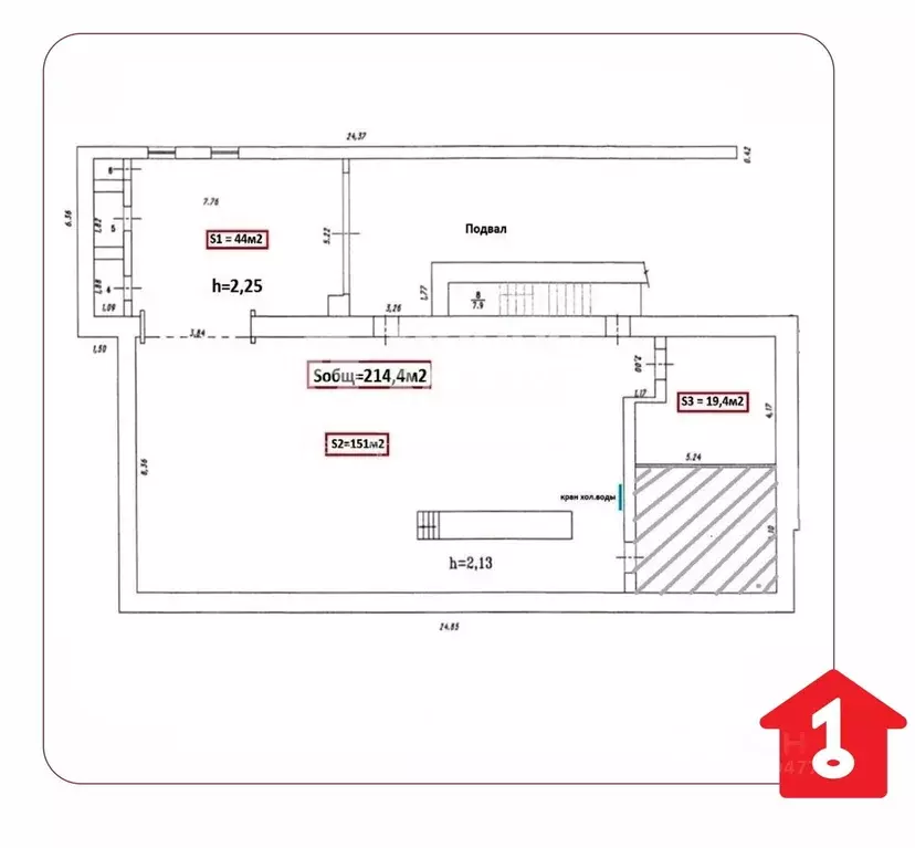 Помещение свободного назначения в Омская область, Омск Учебная ул., ... - Фото 2