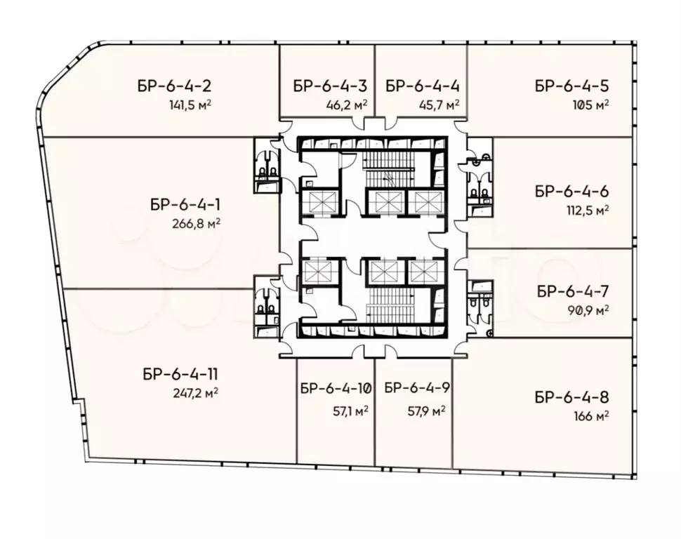 Продажа офисного помещения 90 м2 - Фото 0